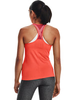 Playera Under Armour Racer Tank Naranja para Mujer