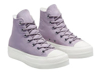 Tenis Converse Chuck Taylor All Star Lift Hi Plataforma Lila para Mujer