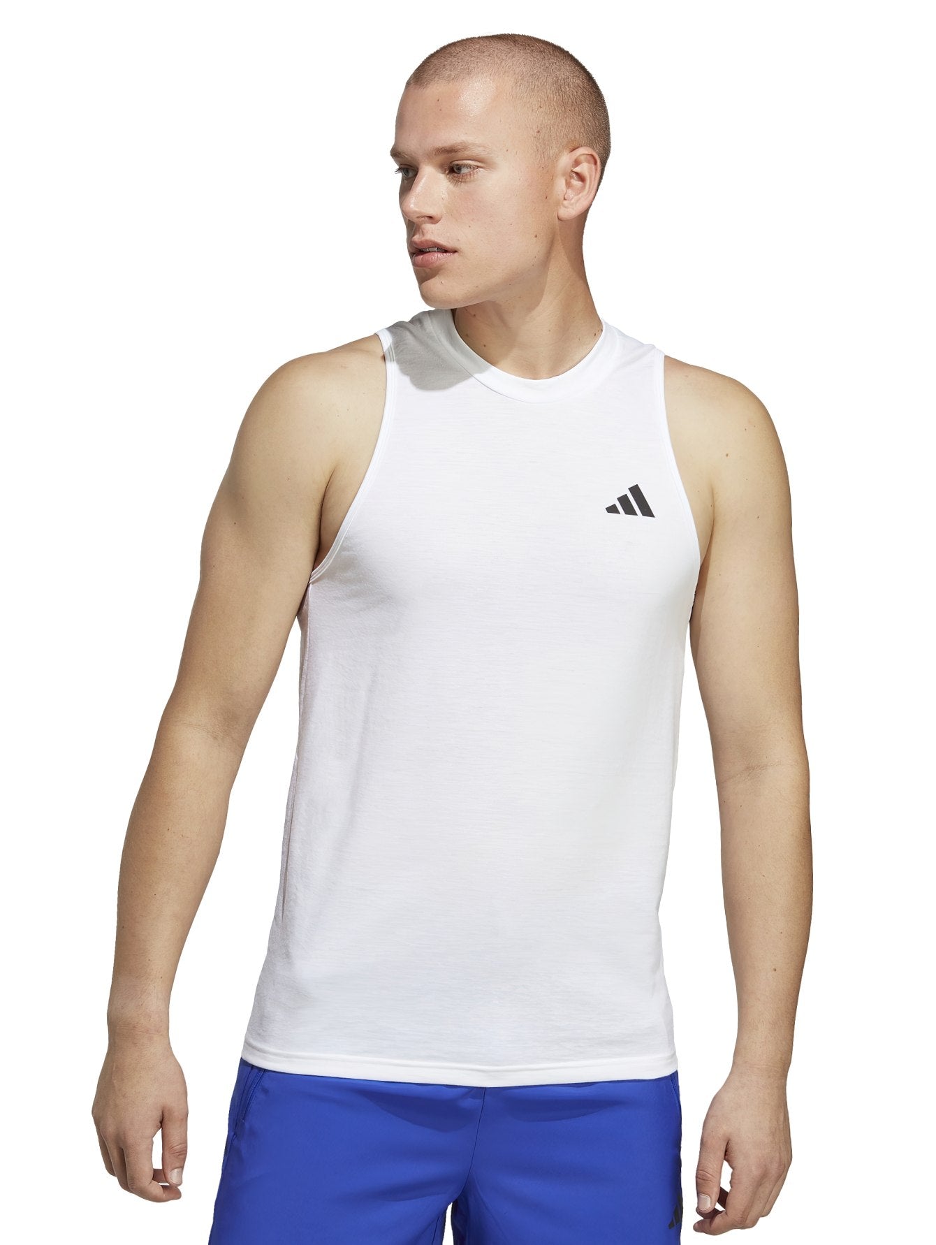 Tops Deportivos Camiseta Adidas Playera Tr-Es Fr Sl Tee Ic6947 Para Hombre