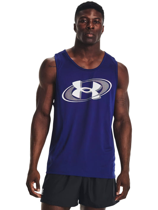 Tops Deportivos Camiseta Under Armour Playera Tech 2.0 Branded Tank 376786 Para Hombre