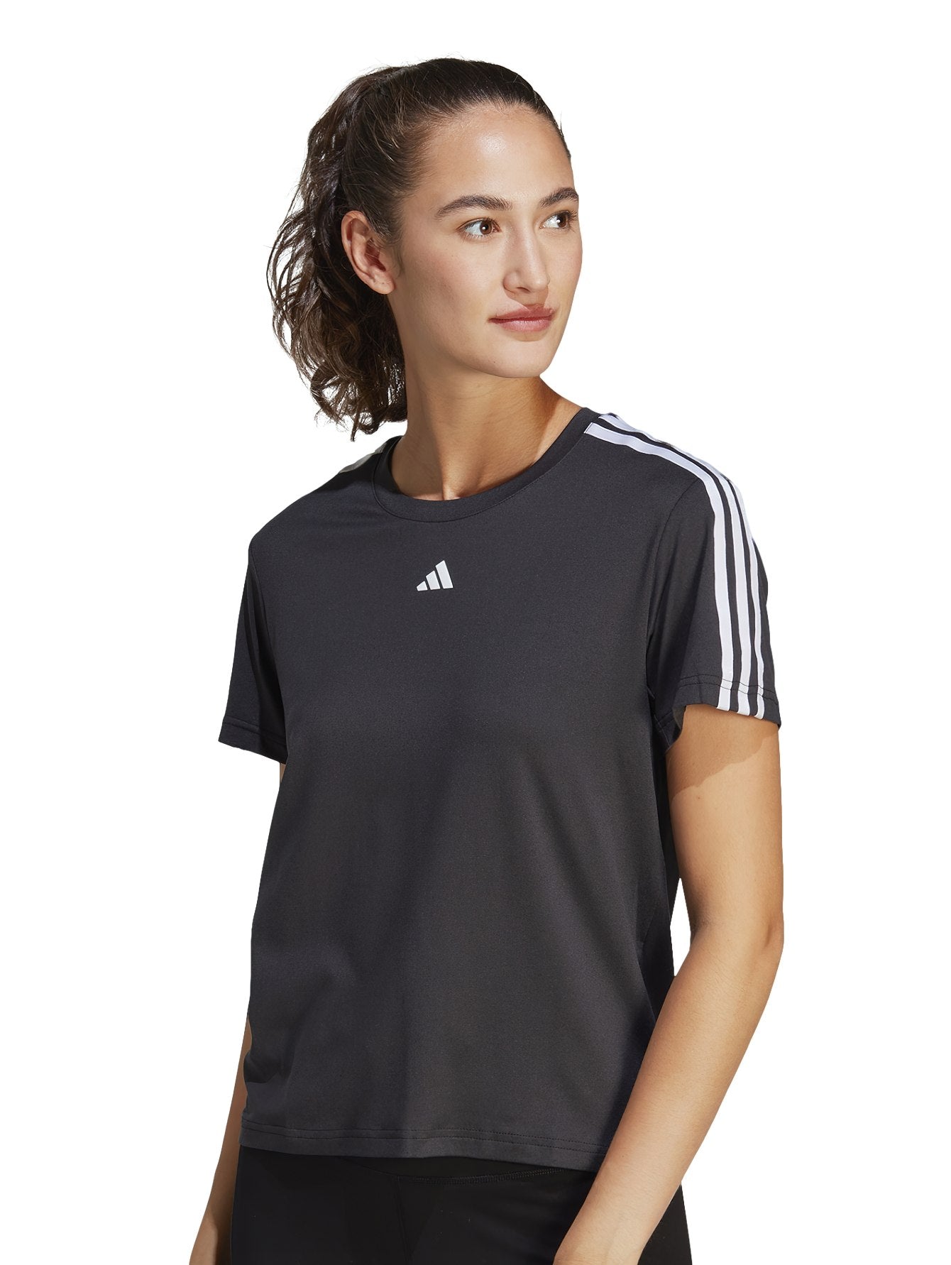 Tops Deportivos Camiseta Adidas Playera Tr-Es 3S T Ic5039 Para Mujer