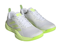 Tenis Adidas Rapidmove Trainer Blanco y Verde Lima para Mujer