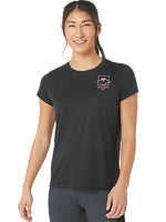 Tops Deportivos Asics Playera Fujitrail Logo Ss Top 12C395 Para Mujer
