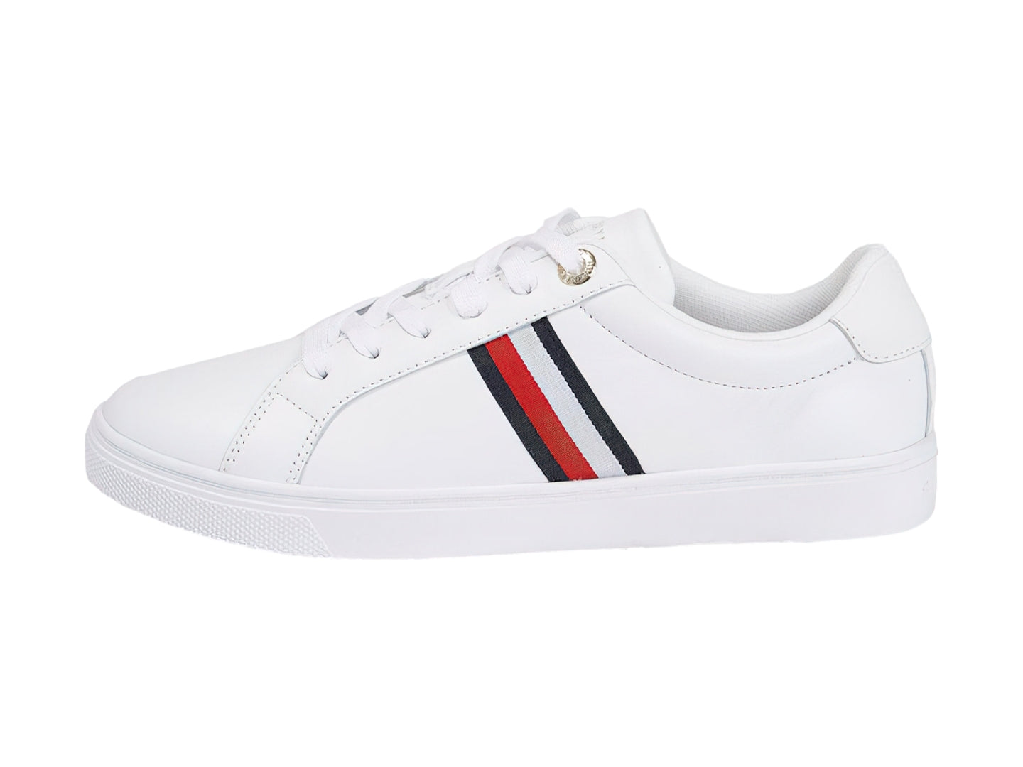 Tenis Tommy Hilfiger Hilifger Essential Stripe Court Sneaker Para Mujer