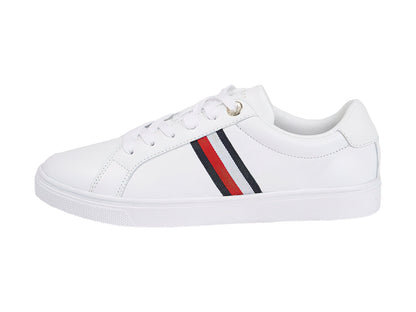 Tenis Tommy Hilfiger Hilifger Essential Stripe Court Sneaker Para Mujer