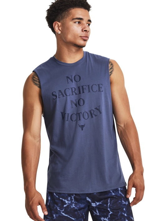 Tops Deportivos Camiseta Under Armour Playera Rock Sms Sl Tank 380180 Para Hombre
