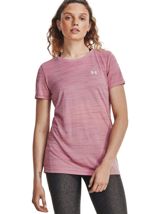 Tops Deportivos Camiseta Under Armour Playera Ua Tech Tiger Ssc 376937 Para Mujer