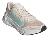 Tenis Adidas Questar 2 Beige y Turquesa para Mujer