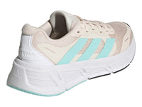 Tenis Adidas Questar 2 Beige y Turquesa para Mujer