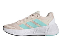 Tenis Adidas Questar 2 Beige y Turquesa para Mujer
