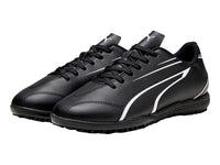 Tenis de Fútbol PUMA Vitoria TT Negro y Blanco para Niño
