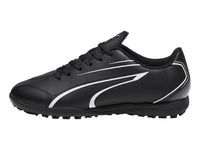 Tenis de Fútbol PUMA Vitoria TT Negro y Blanco para Niño