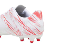 Tenis de Fútbol PUMA Attacanto Blanco y Rosa para Hombre