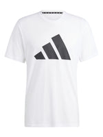 Playera Deportiva Adidas Train Essentials Blanco y Negro para Hombre