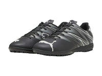 Tenis de Fútbol Puma Attacanto TT Negro y Plata para Hombre