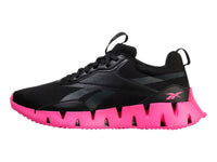 Tenis Reebok Zig Dynamica STR Negro y Rosa para Mujer