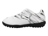 Tenis de Fútbol Puma Attacanto Blanco y Negro para Niño