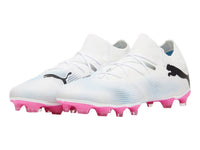 Tenis de Fútbol PUMA Future 7 Match Blanco y Rosa para Hombre