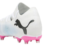 Tenis de Fútbol PUMA Future 7 Match Blanco y Rosa para Hombre