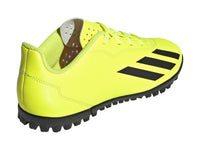 Tenis de Fútbol Adidas Amarillo y Negro para Niño