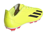 Tenis Adidas X Crazyfast Club FX Amarillo para Niño