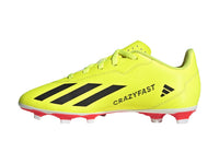 Tenis Adidas X Crazyfast Club FX Amarillo para Niño