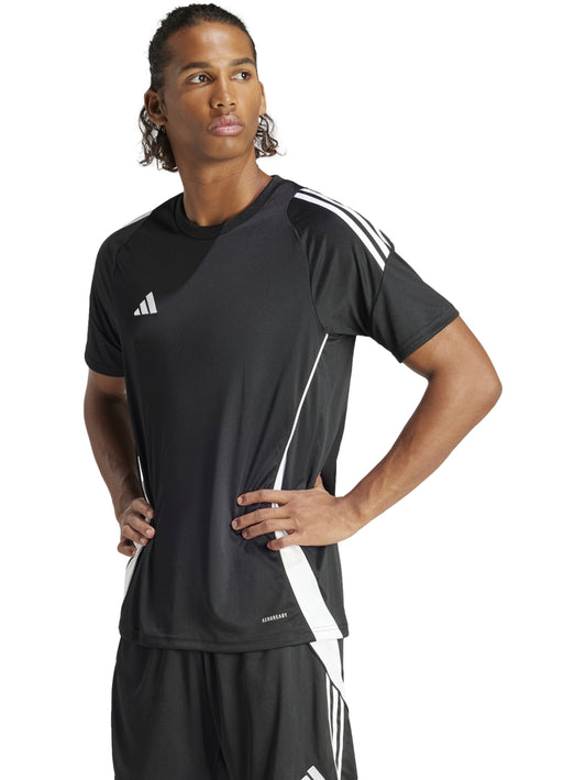 Tops Deportivos Adidas Playera Tiro24 Jsy Negro Ij7676 Para Hombre