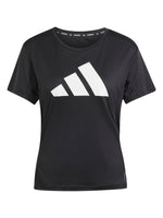 Playera Deportiva Adidas Run It Tee Negro para Mujer