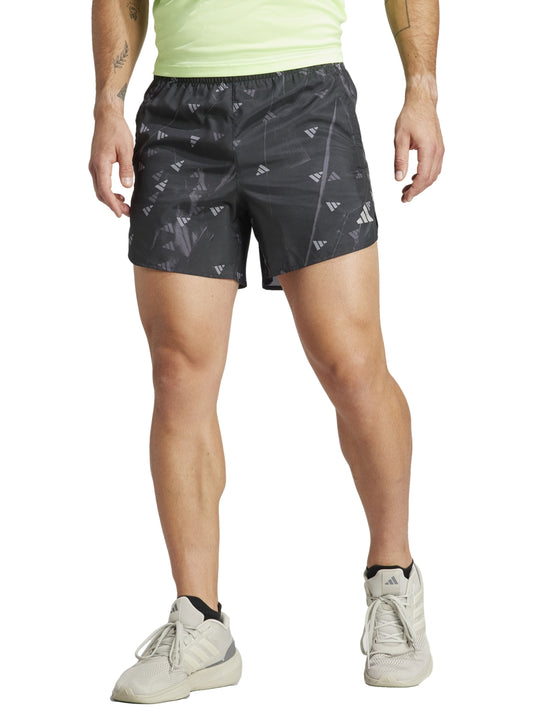 Pantalones Cortos Adidas Run It Bl Short 7 Il7228 Para Hombre
