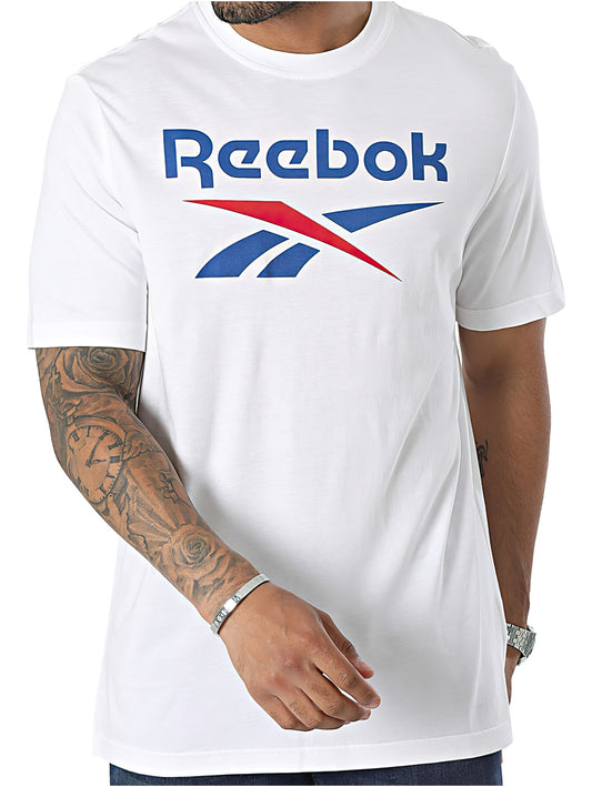 Tops Deportivos Camiseta Reebok Playera Ri Big Stacked Logo Tee 071175 Para Hombre