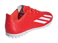 Tenis de Fútbol Adidas X Crazyfast Rojo y Blanco para Niño