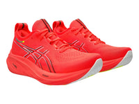 Tenis ASICS GEL-NIMBUS 26 Rojo y Negro para Hombre