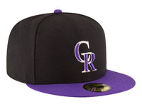 Gorra New Era Colorado Rockies Negro