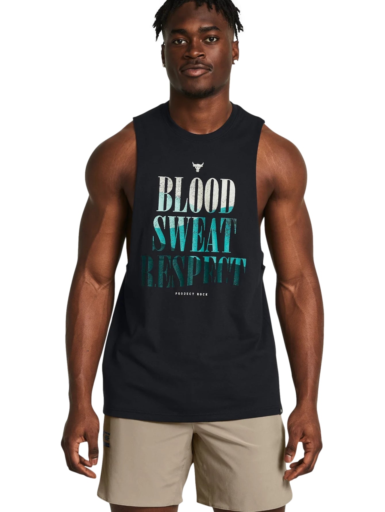 Tops Deportivos Camiseta Under Armour Playera Pjt Rck Bsr Payoff Tank 383228 Para Hombre