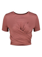 Playera Deportiva Skechers Rosa Oscuro para Mujer