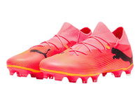 Tenis de Fútbol PUMA Future 7 Match Naranja y Negro para Hombre