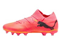 Tenis de Fútbol PUMA Future 7 Match Naranja y Negro para Hombre