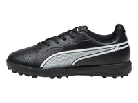 Tenis de Fútbol PUMA King Match TT Negro para Niño