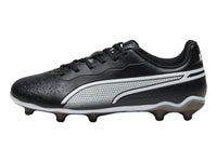 Tenis de Fútbol PUMA King Match Negro y Blanco para Niño