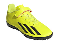Tenis Adidas X Crazyfast Amarillo para Niño