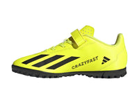 Tenis Adidas X Crazyfast Amarillo para Niño