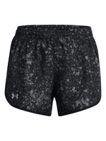 Shorts Under Armour Fly By 3 Negro para Mujer