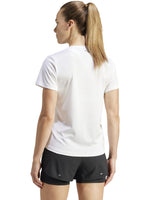 Playera Deportiva Adidas Run It Tee Blanco para Mujer