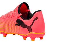 Tenis de Fútbol PUMA Future 7 Play Rosa Neón para Niño