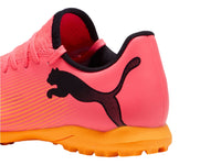 Tenis de Fútbol PUMA Future 7 Play Color Sunset Glow para Niño