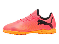 Tenis de Fútbol PUMA Future 7 Play Color Sunset Glow para Niño
