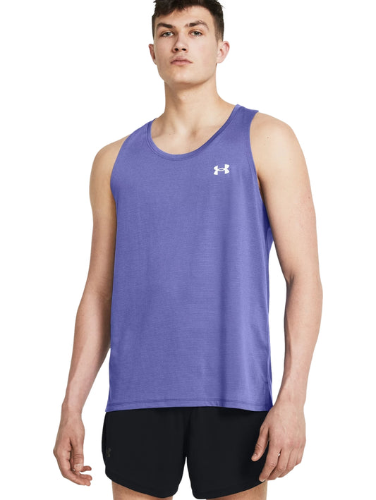 Tops Deportivos Under Armour Playera Ua Launch Singlet 382585 Para Hombre