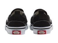 Tenis Vans Slip-On Negros y Blancos para Niño