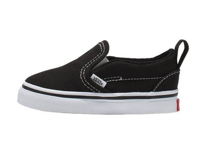 Tenis Vans Slip-On Negros y Blancos para Niño