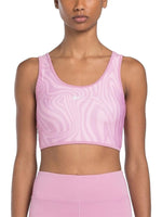 Tops Cortos Reebok Mod Safari Poly Bralette 076290 Para Mujer